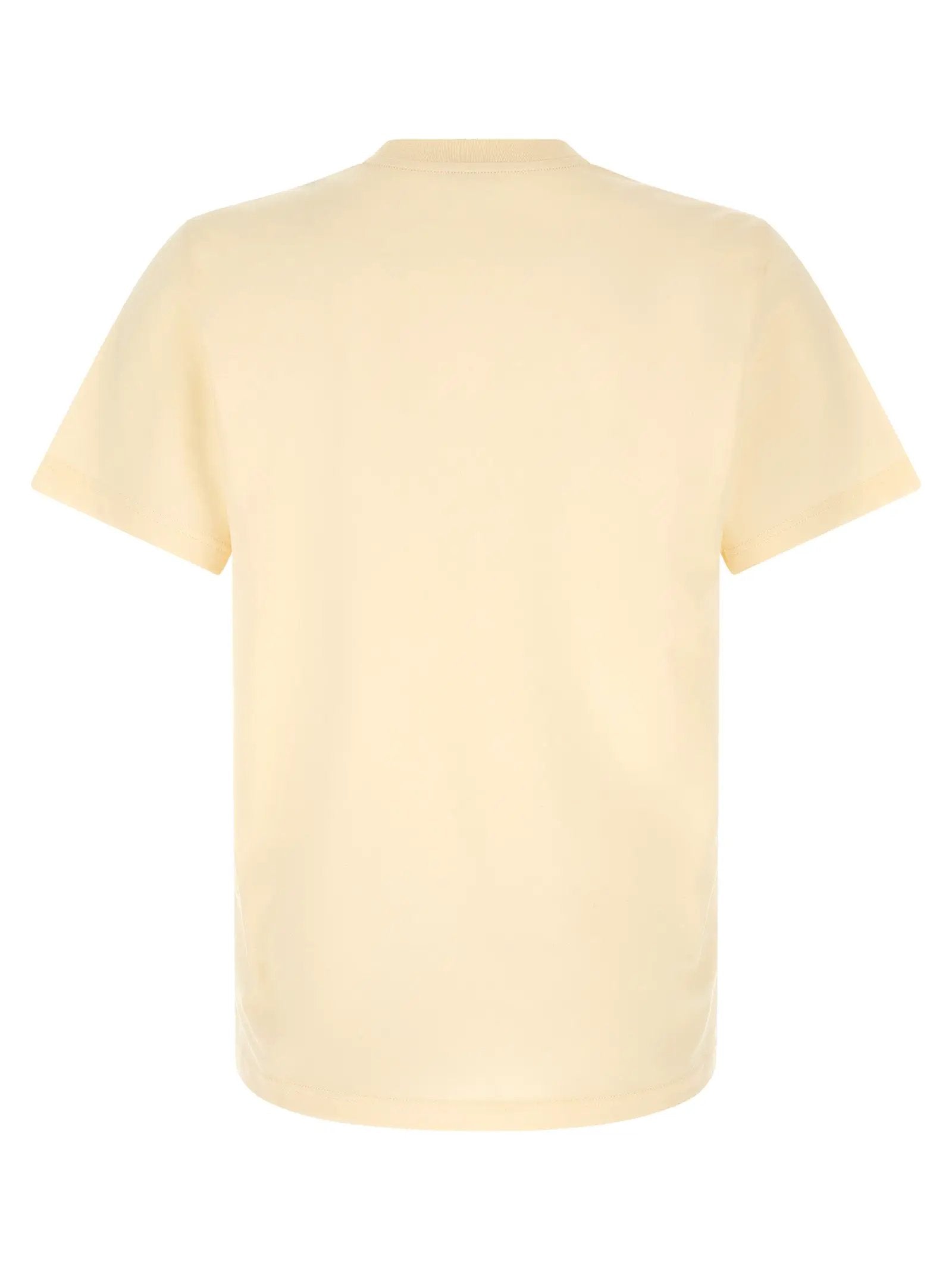 Moncler Moncler White Cotton T-Shirt
