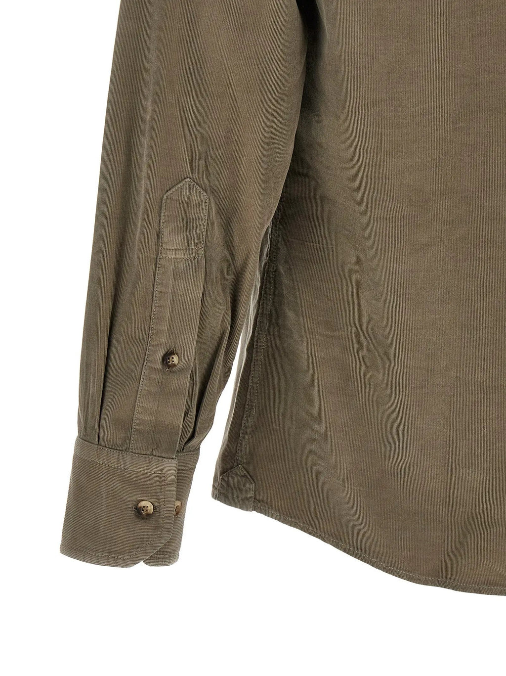 Brunello Cucinelli Brunello Cucinelli Bicolor Cotton Blouse