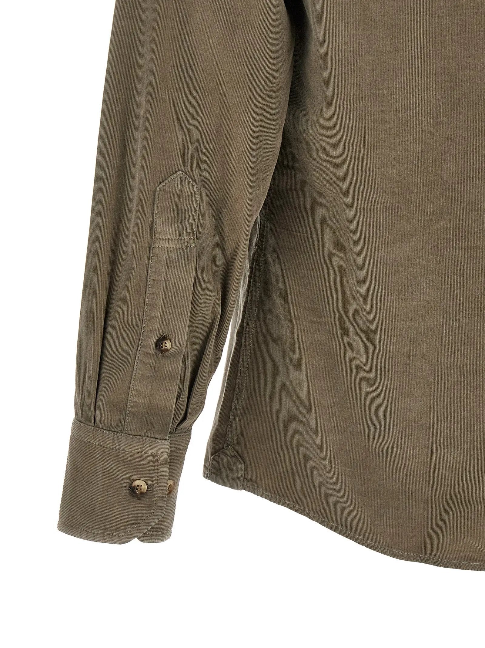 Brunello Cucinelli Brunello Cucinelli Bicolor Cotton Blouse