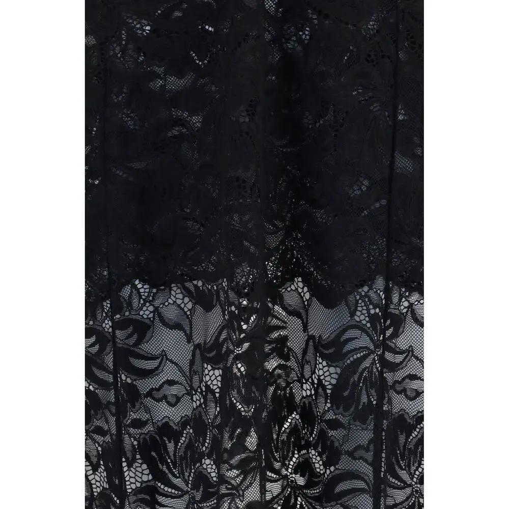 Rabanne Rabanne Black Polyamide Long Dress