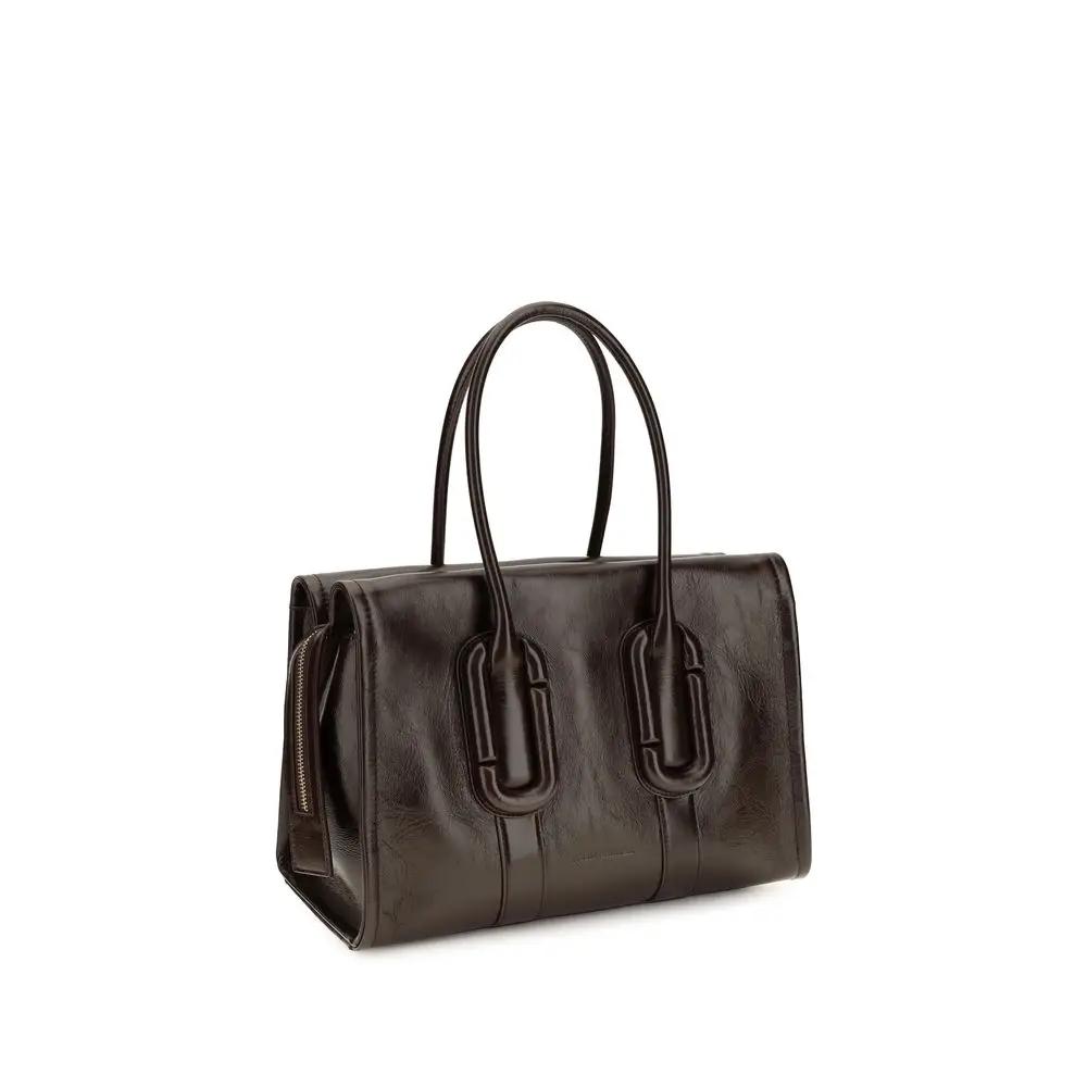 Marc Jacobs Marc Jacobs Brown Calf Leather Bos Taurus Shoulder Bag