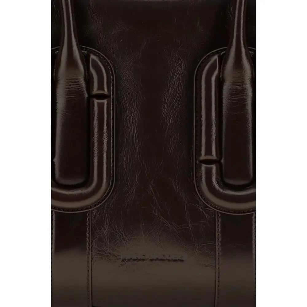 Marc Jacobs Marc Jacobs Brown Calf Leather Bos Taurus Shoulder Bag
