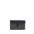 Saint Laurent Saint Laurent Black Calf Leather Bos Taurus Wallet
