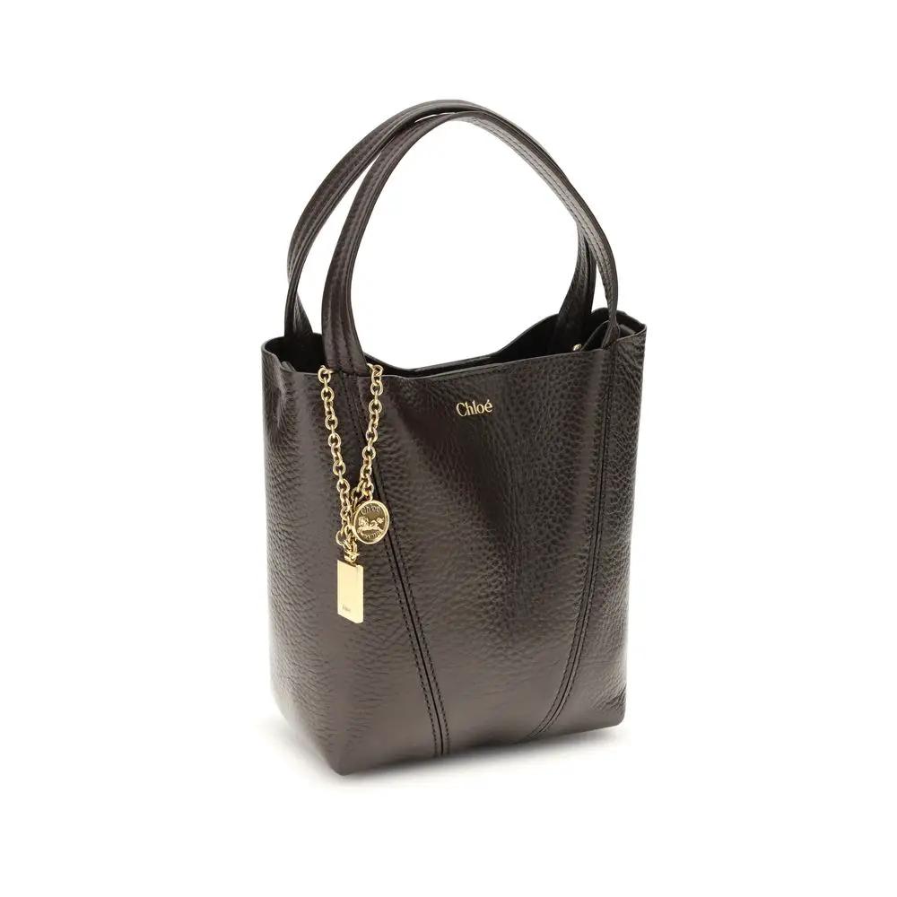 Chloé Chloé Brown Calf Leather Bos Taurus Shoulder Bag
