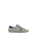 Golden Goose Golden Goose White Goatskin Low Top Sneakers