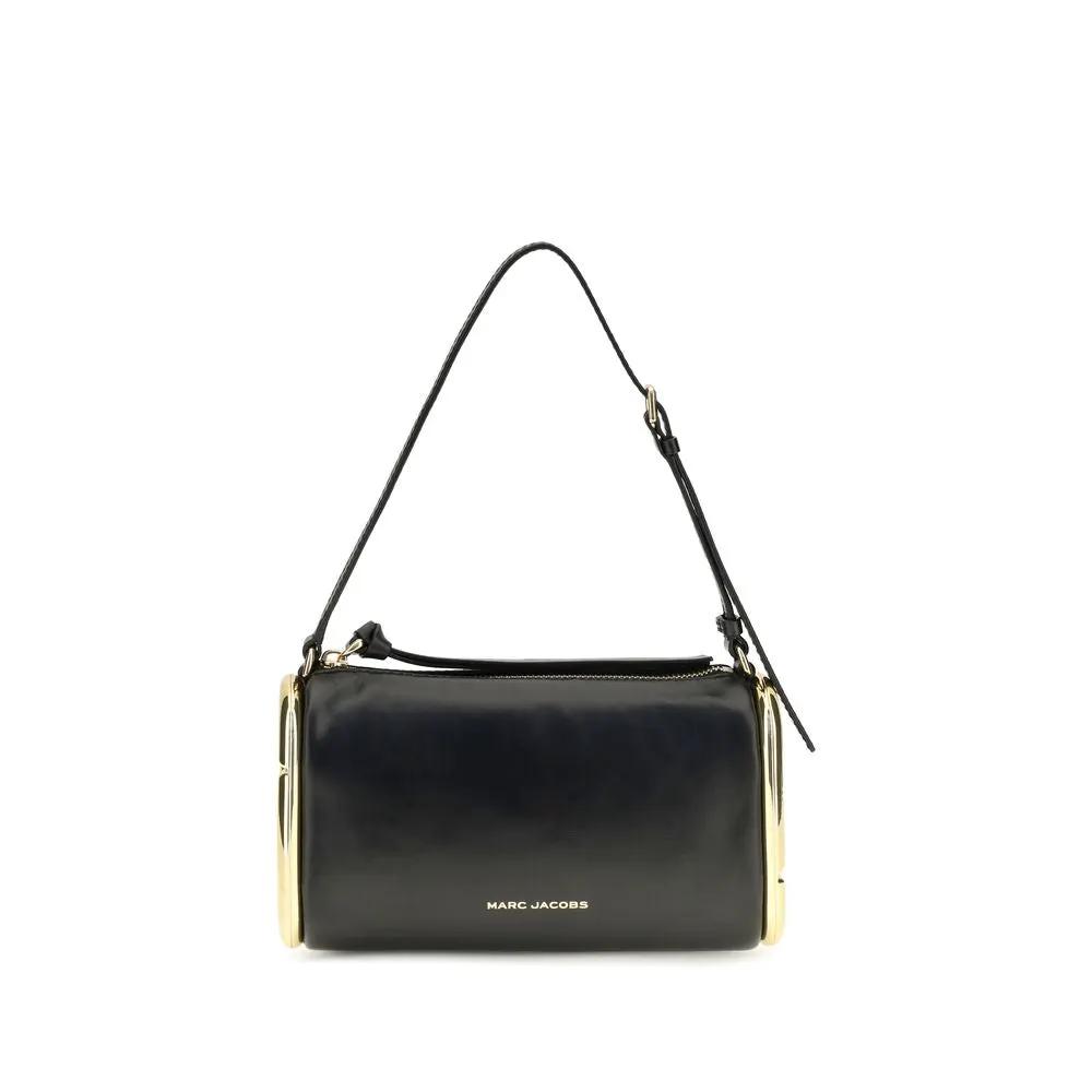 Sac à bandoulière Marc Jacobs en cuir de veau noir Bos Taurus