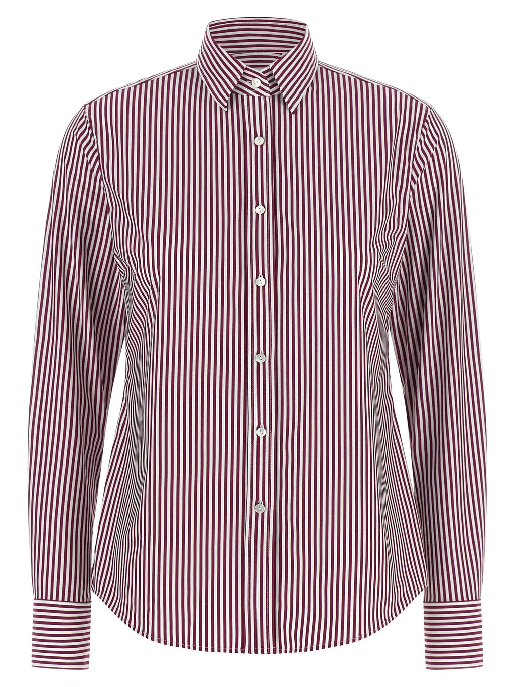 XACUS Bordeaux Polyamide Blouse