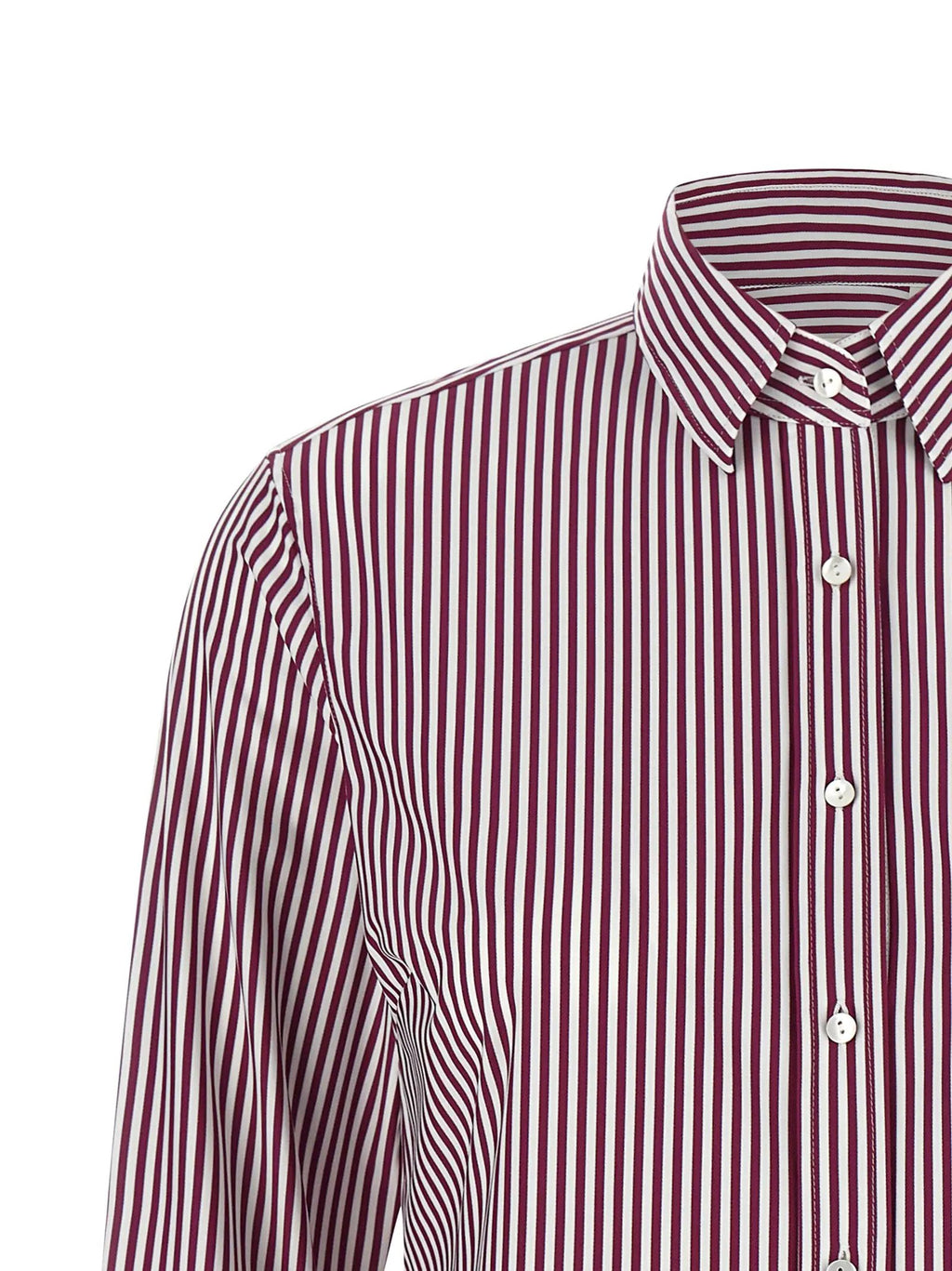 XACUS Bordeaux Polyamide Blouse