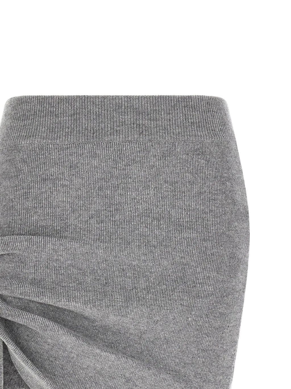 Giuseppe Di Morabito Giuseppe Di Morabito Gray Virgin Wool Long Skirt