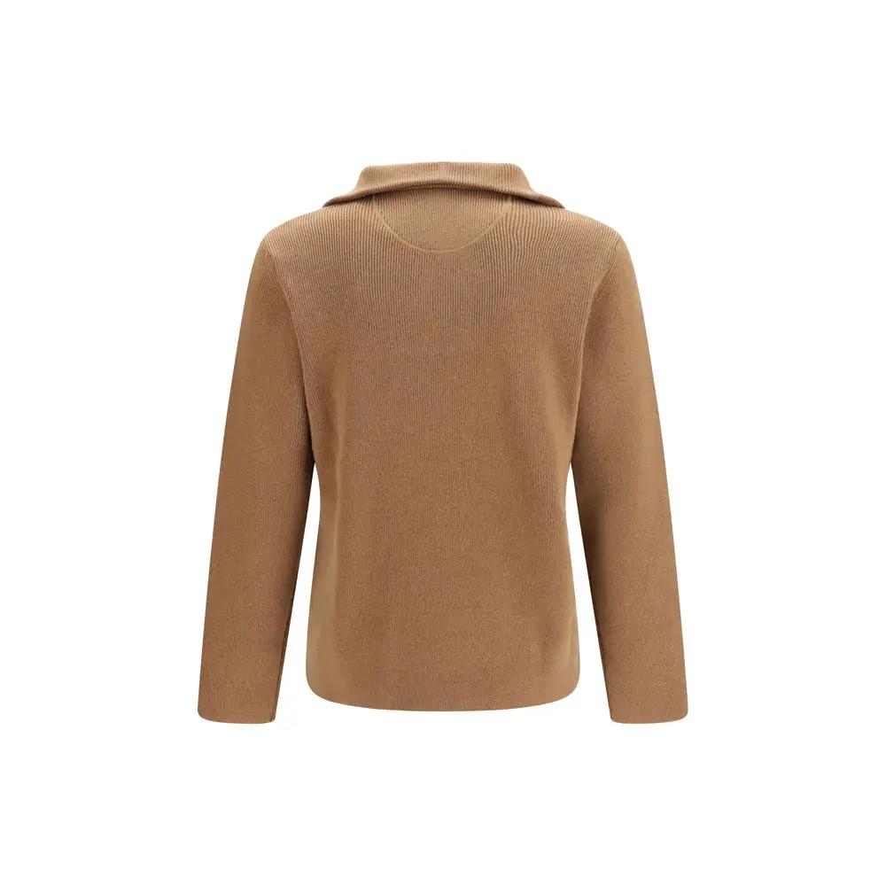 Valentino Garavani Brown Wool Oves Aries Sweatshirt