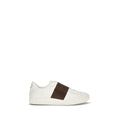 Valentino Garavani Valentino Garavani White Calf Leather Bos Taurus Low Top Sneakers