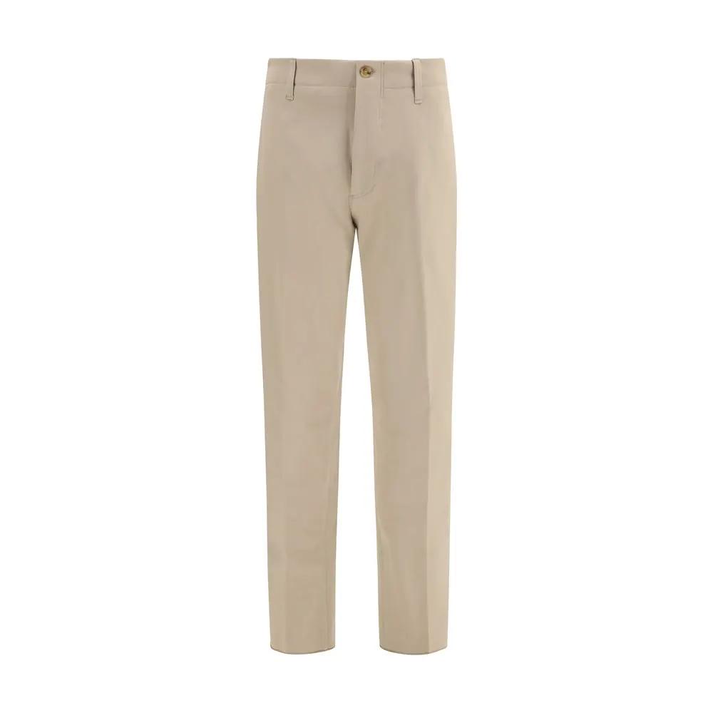 Lardini Lardini Beige Cotton Casual Pants