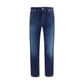 PT Torino PT Torino Blue Cotton Straight-Leg Jeans