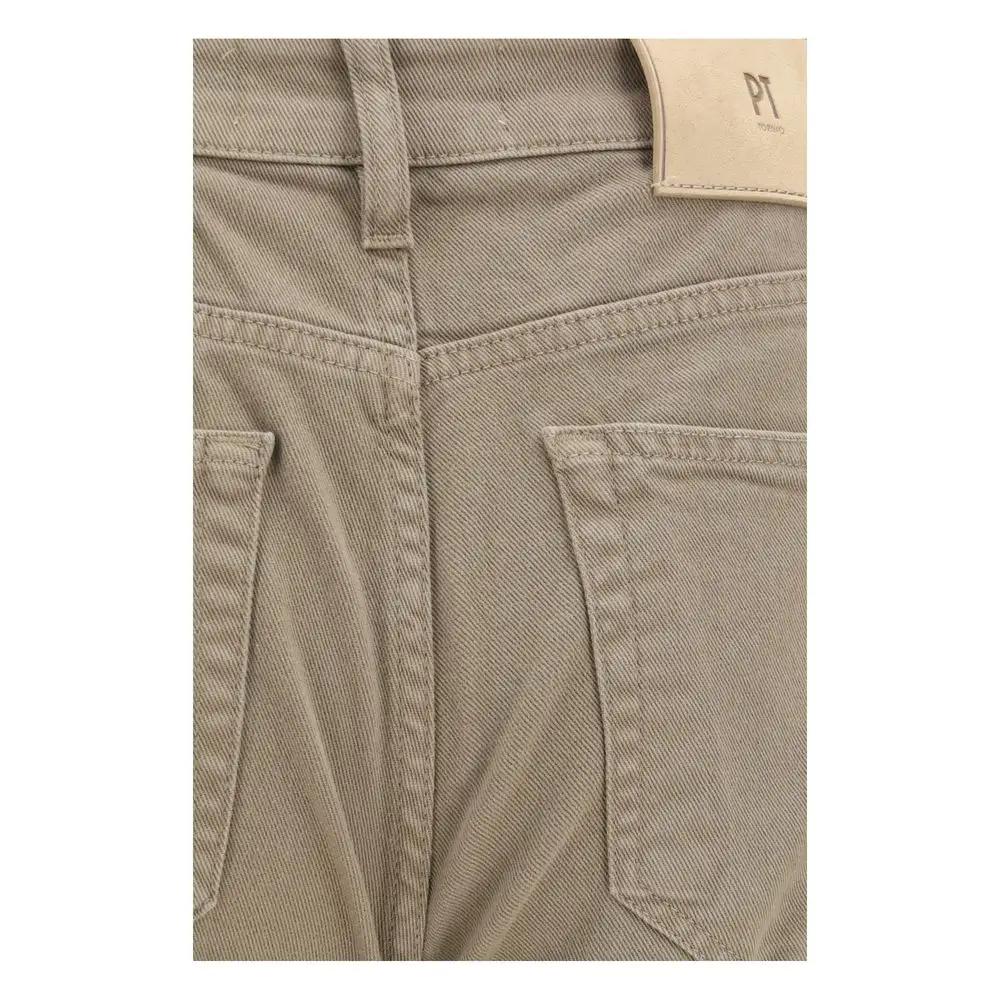 PT Torino Jean slim en coton beige