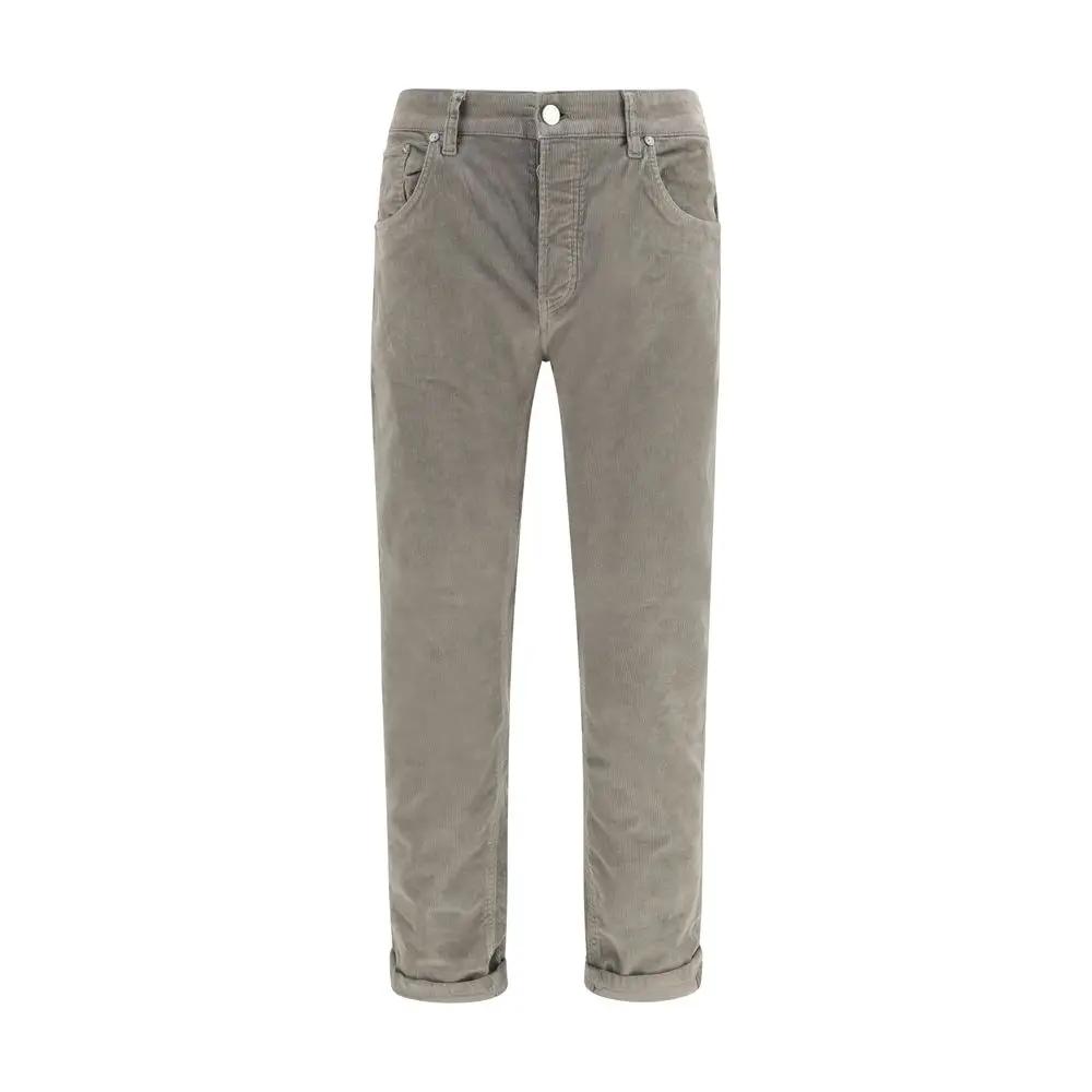 PT Torino PT Torino Gray Cotton Casual Pants
