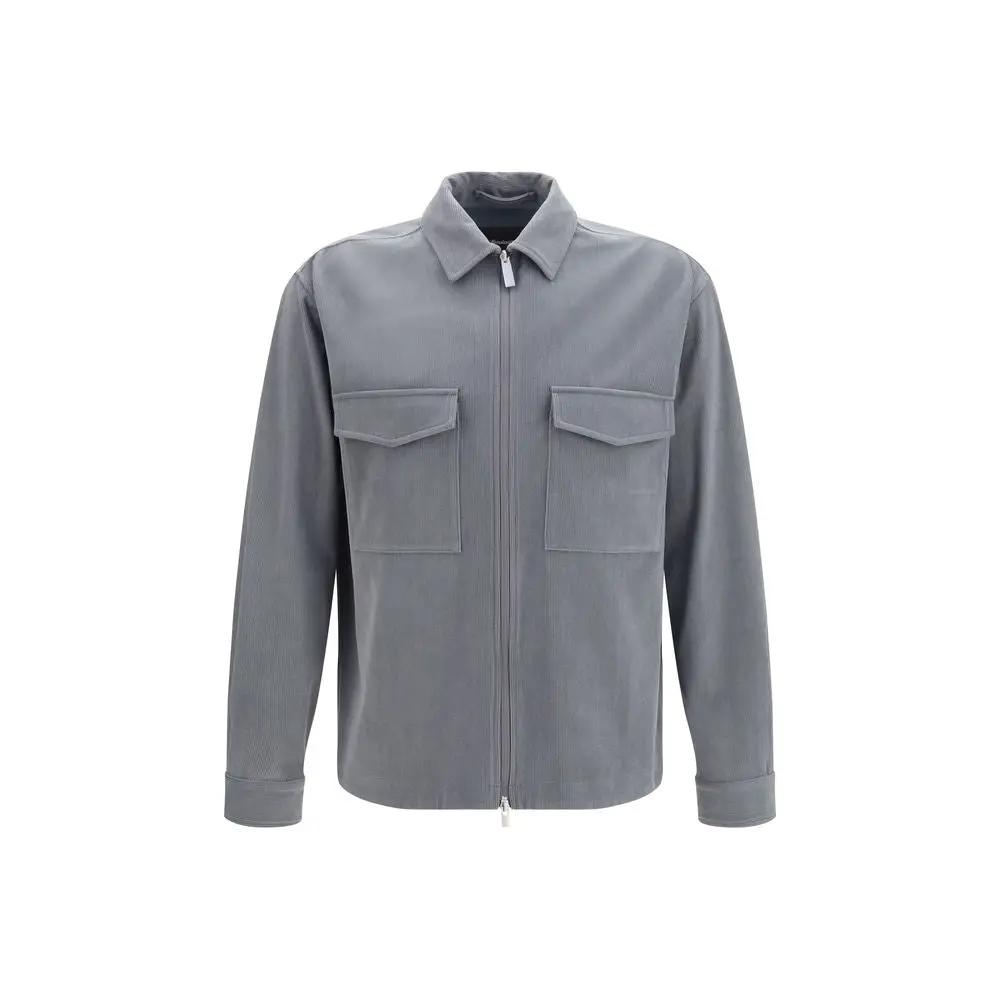LAMINAR LAMINAR Gray Polyester Jacket