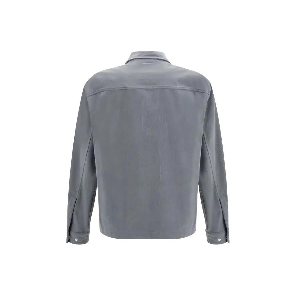 LAMINAR Gray Polyester Jacket