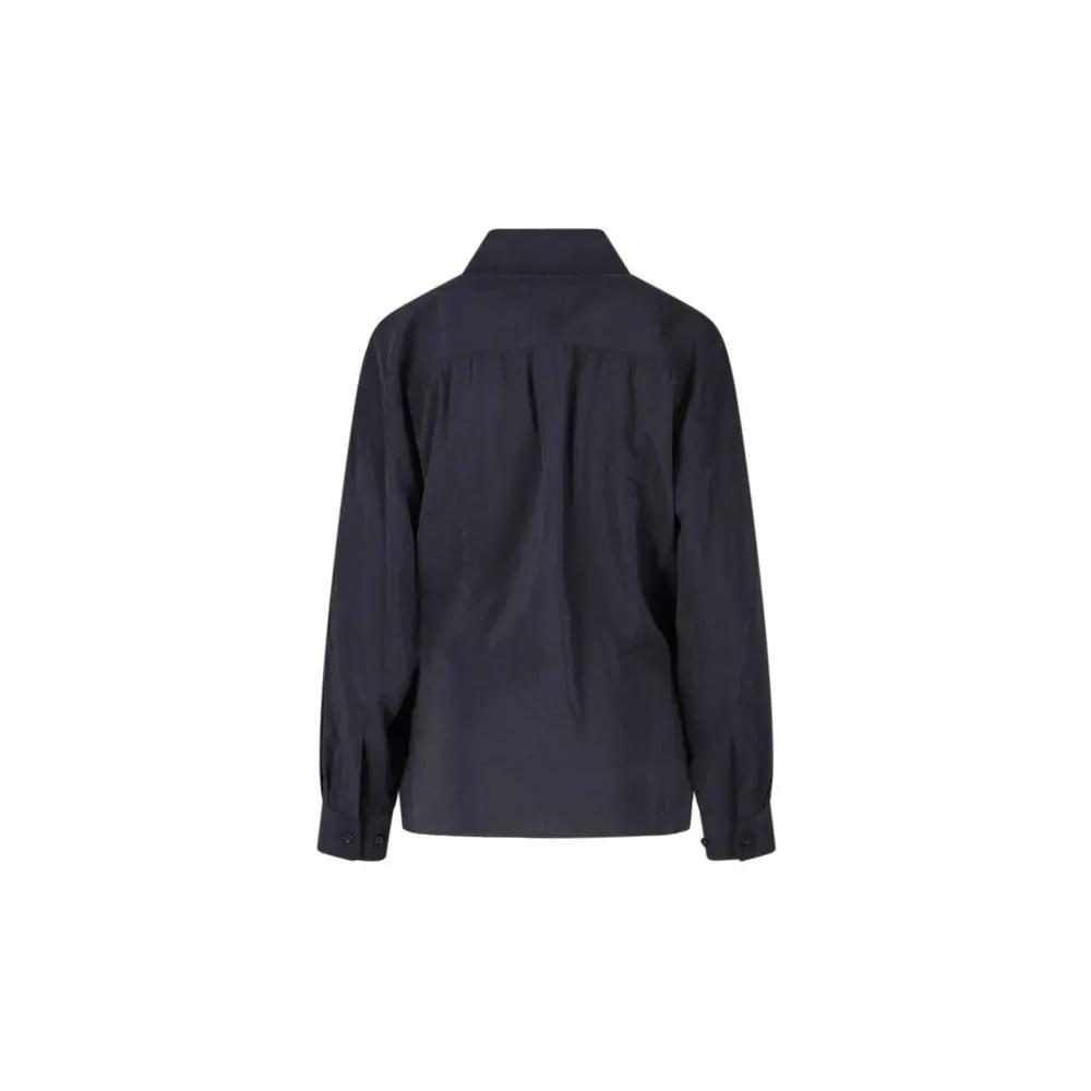 Lemaire Lemaire Black Polyamide Shirt