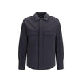 LAMINAR Black Polyamide Full-Length Jacket