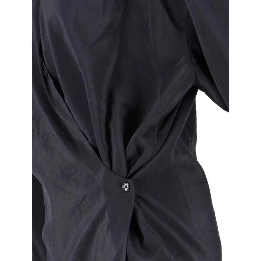 Lemaire Lemaire Black Polyamide Shirt