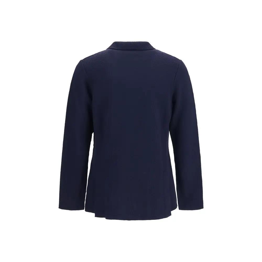 Lardini Lardini Blue Wool Oves Aries Blazer