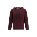 Laneus Bordeaux Cashmere Hoodie