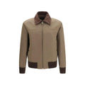 Prada Prada Brown Cotton Full-Length Jacket