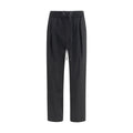 Dolce & Gabbana Black Wool Oves Aries Joggers (Workout Pants)