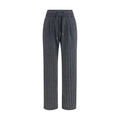 Herno Herno Gray Cotton Casual Pants