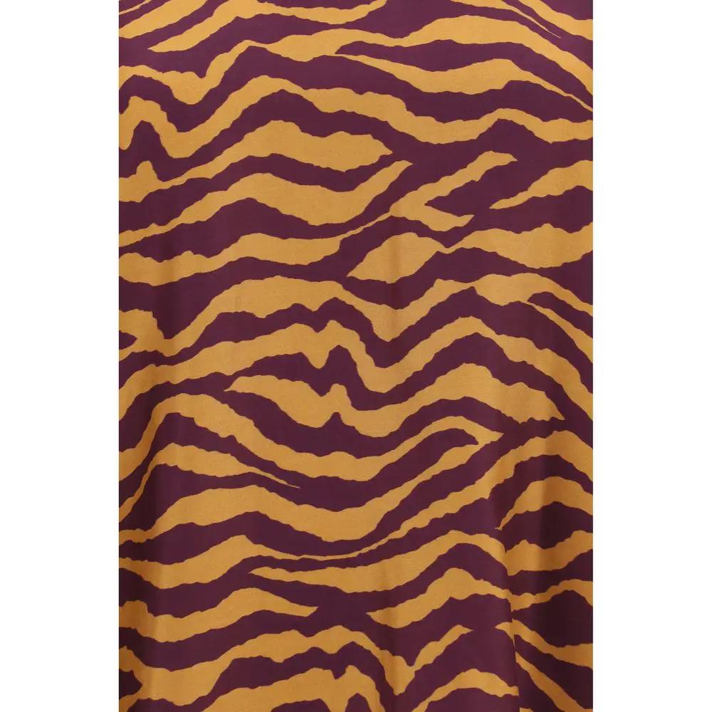 Kristina Ti Kristina Ti Orange Viscose Blouse
