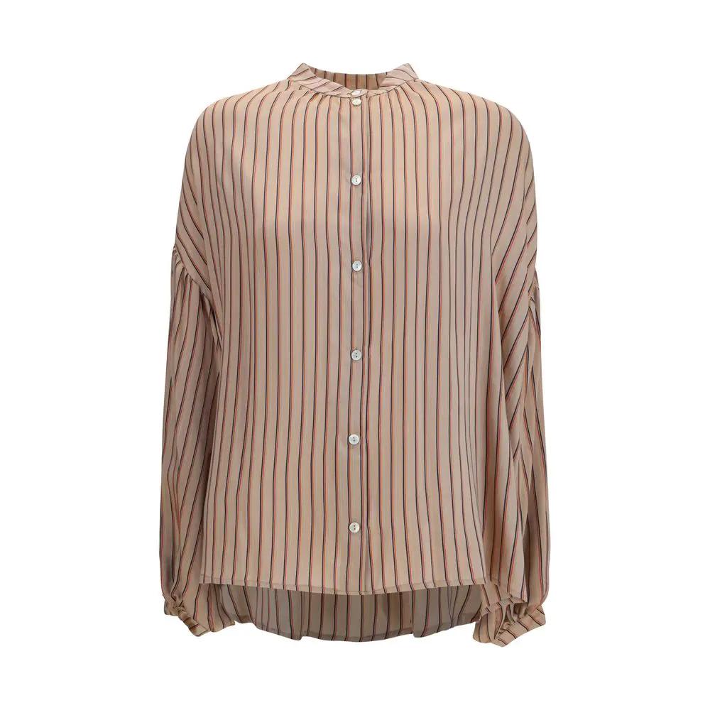 Chemise en viscose à motifs multicolores Kristina Ti