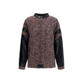 Veste longue en laine multicolore Kristina Ti Oves Aries