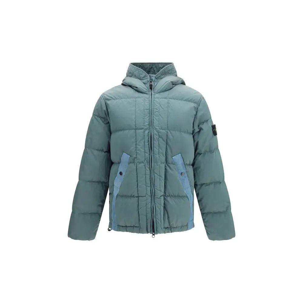 Stone Island Stone Island Bicolor Polyamide Full-Length Jacket