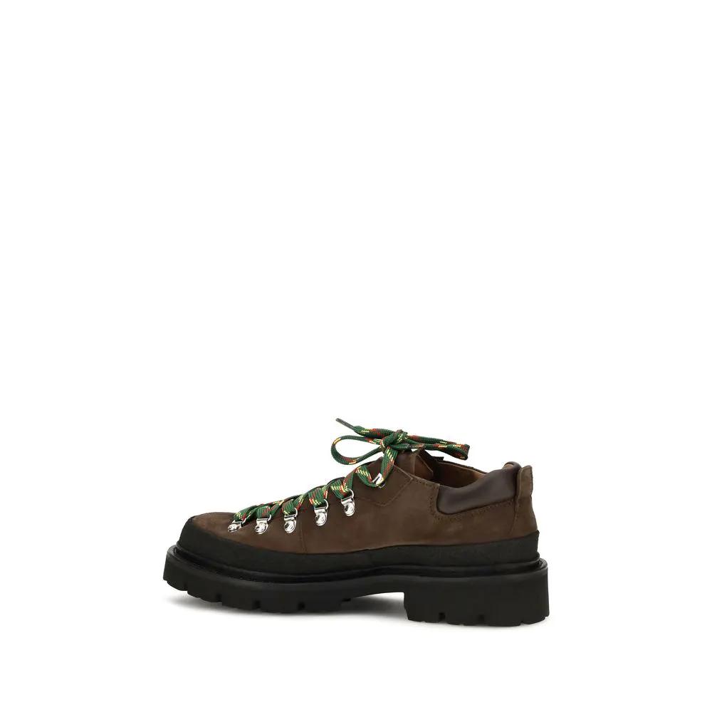 Dsquared² Dsquared² Brown Calf Leather Bos Taurus Lace-Up Boots