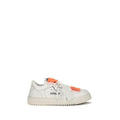 Off-White Off-White White Calf Leather Bos Taurus Low Top Sneakers