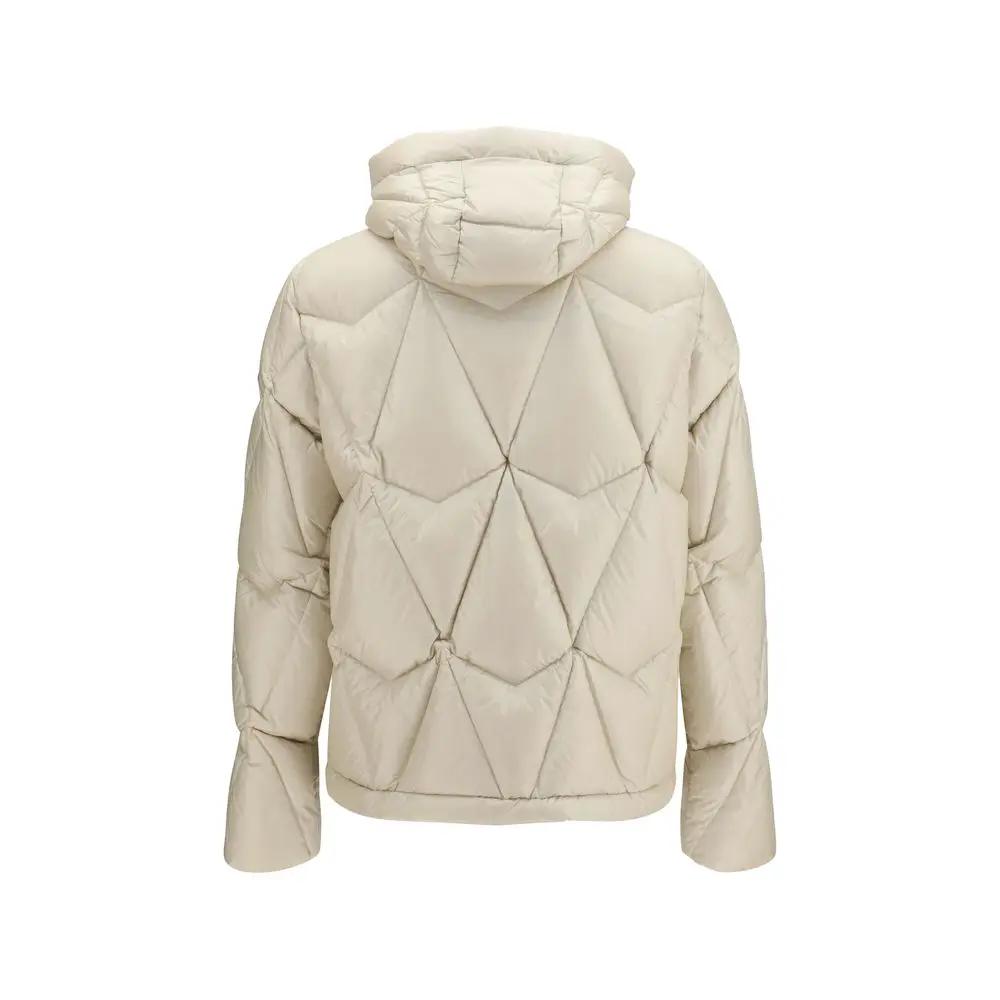 Moose Knuckles Beige Nylon Full-Length Jacket