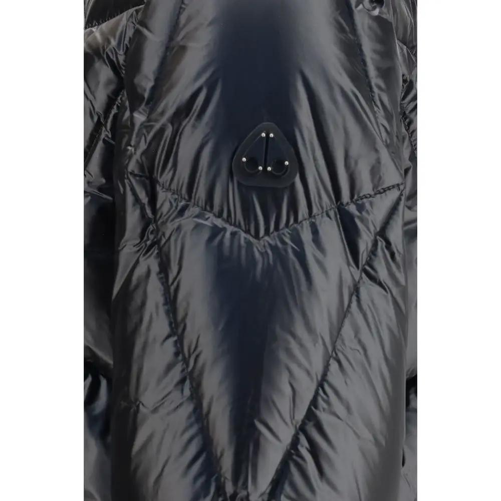 Moose Knuckles Black Nylon Shell Jacket