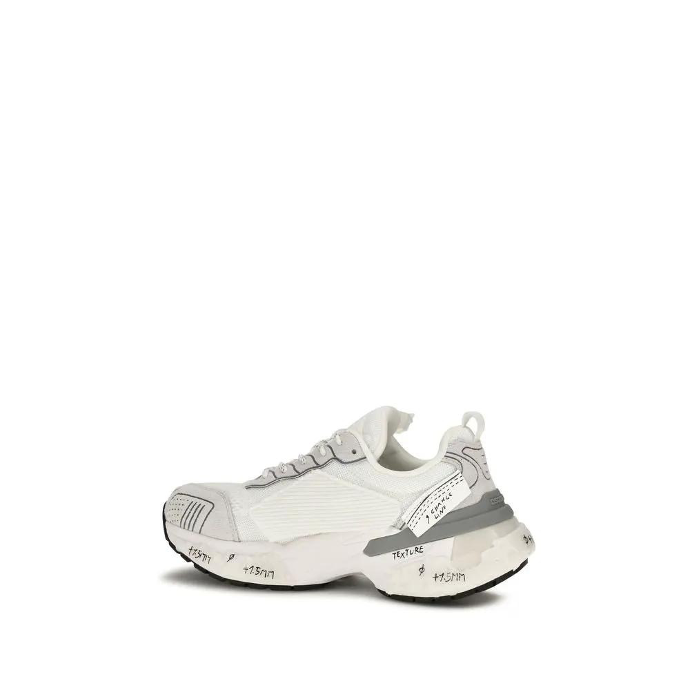 Dsquared² Dsquared² White Polyester Athletic Sneakers
