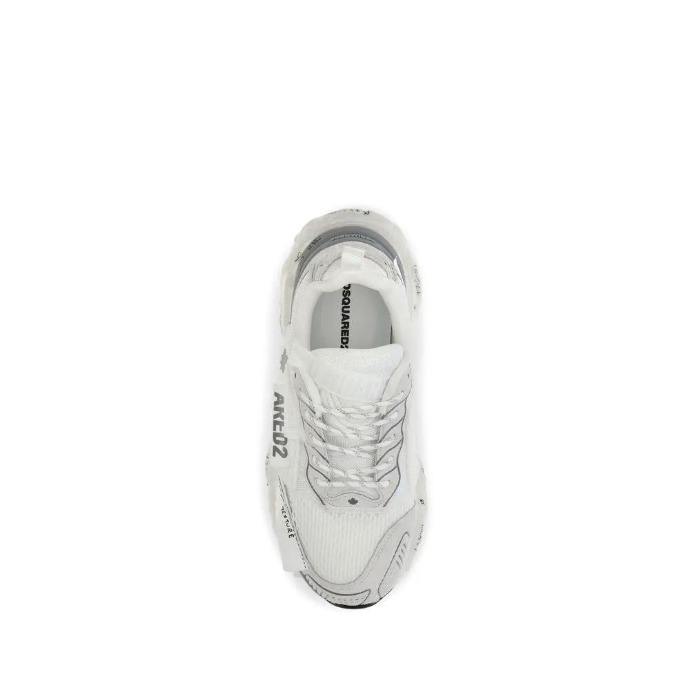 Baskets chunky Faster blanches homme – Dsquared²