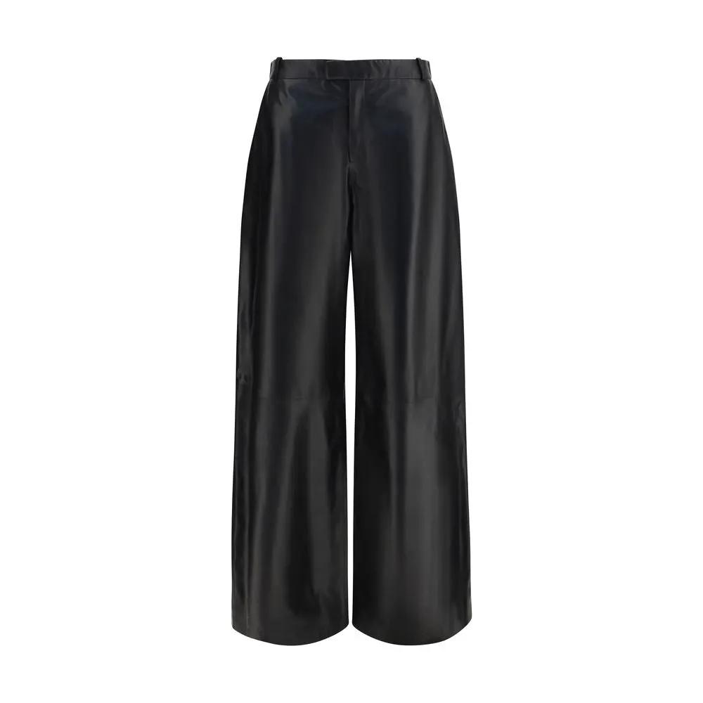 Arma Arma Black Leather Pants