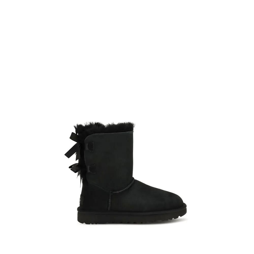Bottes Bailey Bow II en daim noir femme – UGG