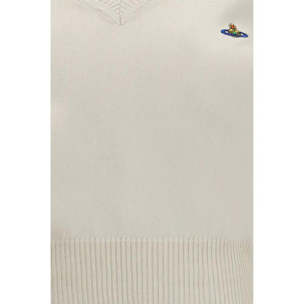 Vivienne Westwood White Cotton Sweatshirt