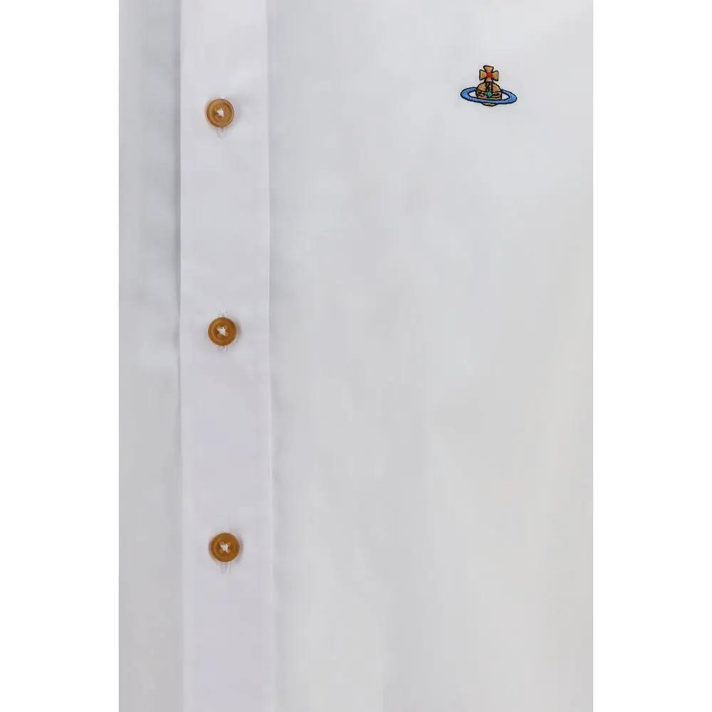 Vivienne Westwood White Cotton Dress Shirt