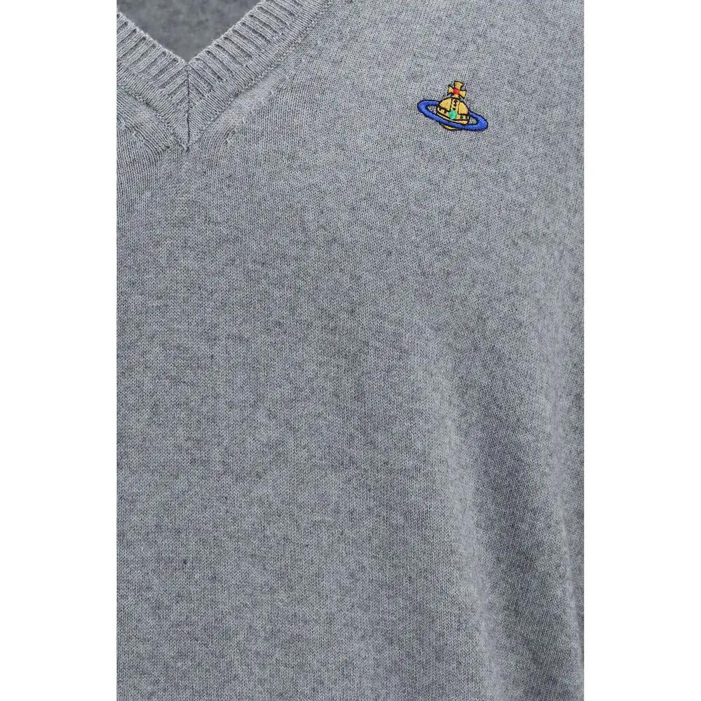 Vivienne Westwood Gray Cotton Sweatshirt