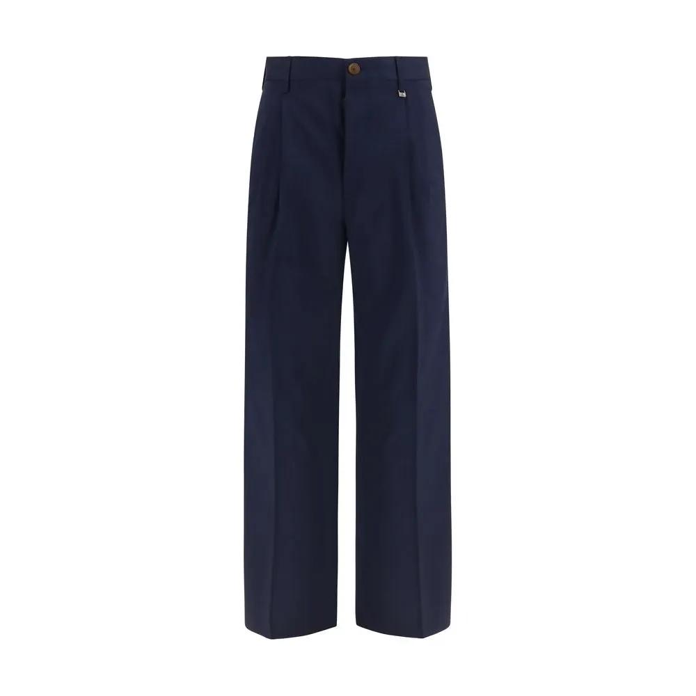 Vivienne Westwood Vivienne Westwood Blue Wool Oves Aries Dress Pants