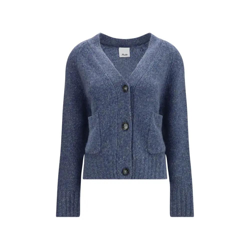 Allude Allude Blue Cashmere Cardigan