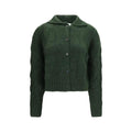Allude Allude Bicolor Cashmere Cardigan