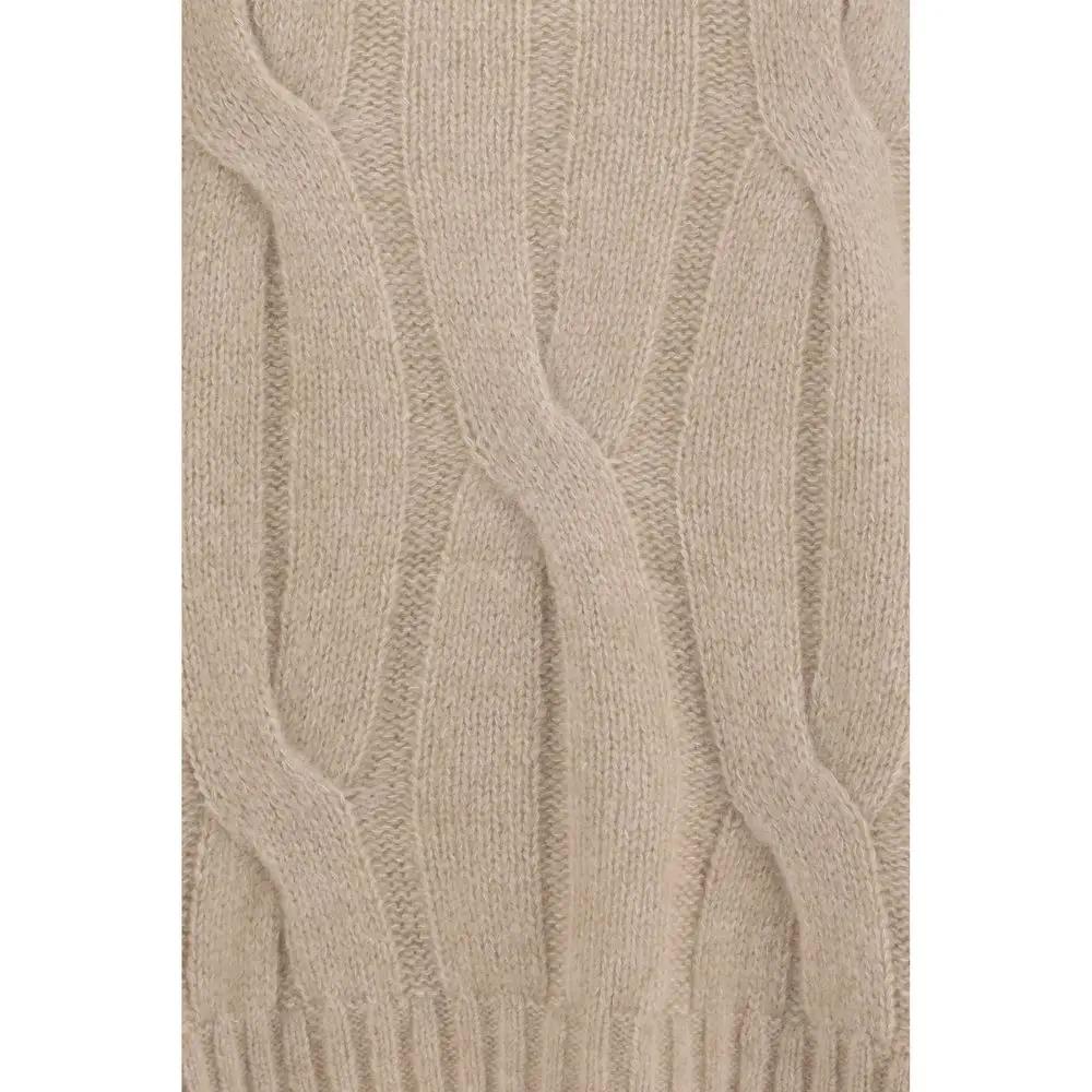 Pull en cachemire beige Allude