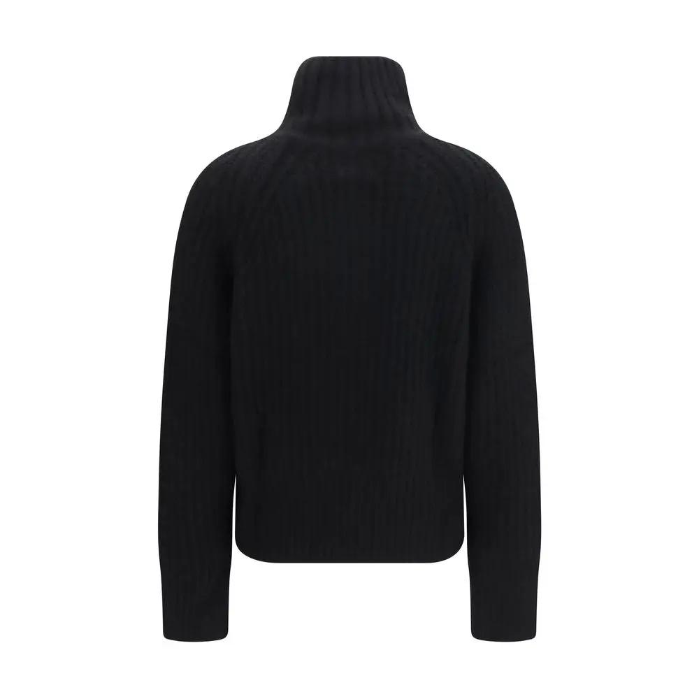 Pull en cachemire noir Allude