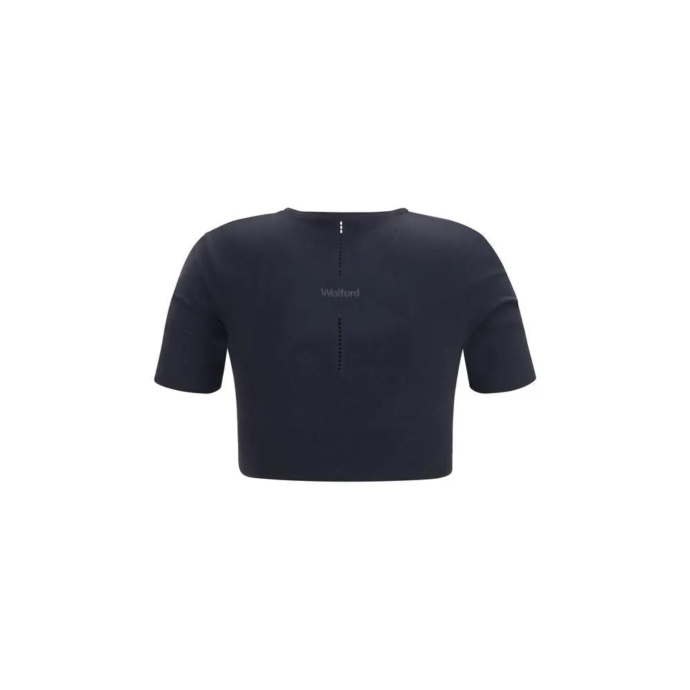 Wolford Black Polyamide T-Shirt
